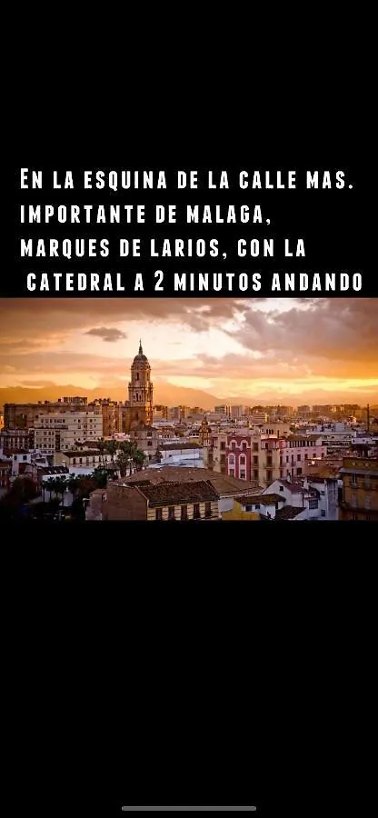 말라가 Marques De Larios 8 Centro Historico Especial Grupos Parking Gratis 아파트 스페인